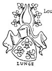 Lunge-slægtens våbenskjold